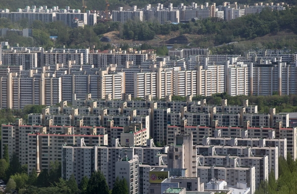 서울 강남의 한 아파트 단지. [녹색경제신문DB]